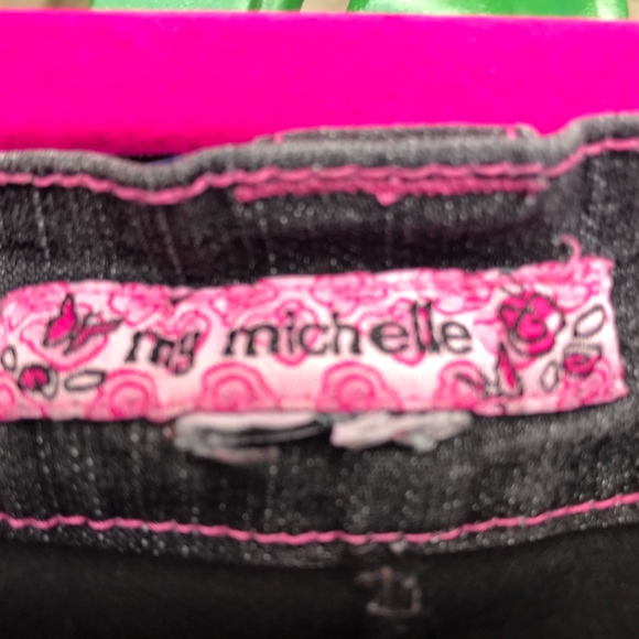 Girls Sz 8-10 Denim skort - Picture 4 of 5